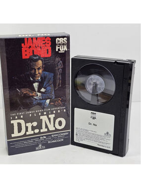 James Bond Dr. No Betamax Tape CBS Fox Video Sean Connery 1962 Movie BETA